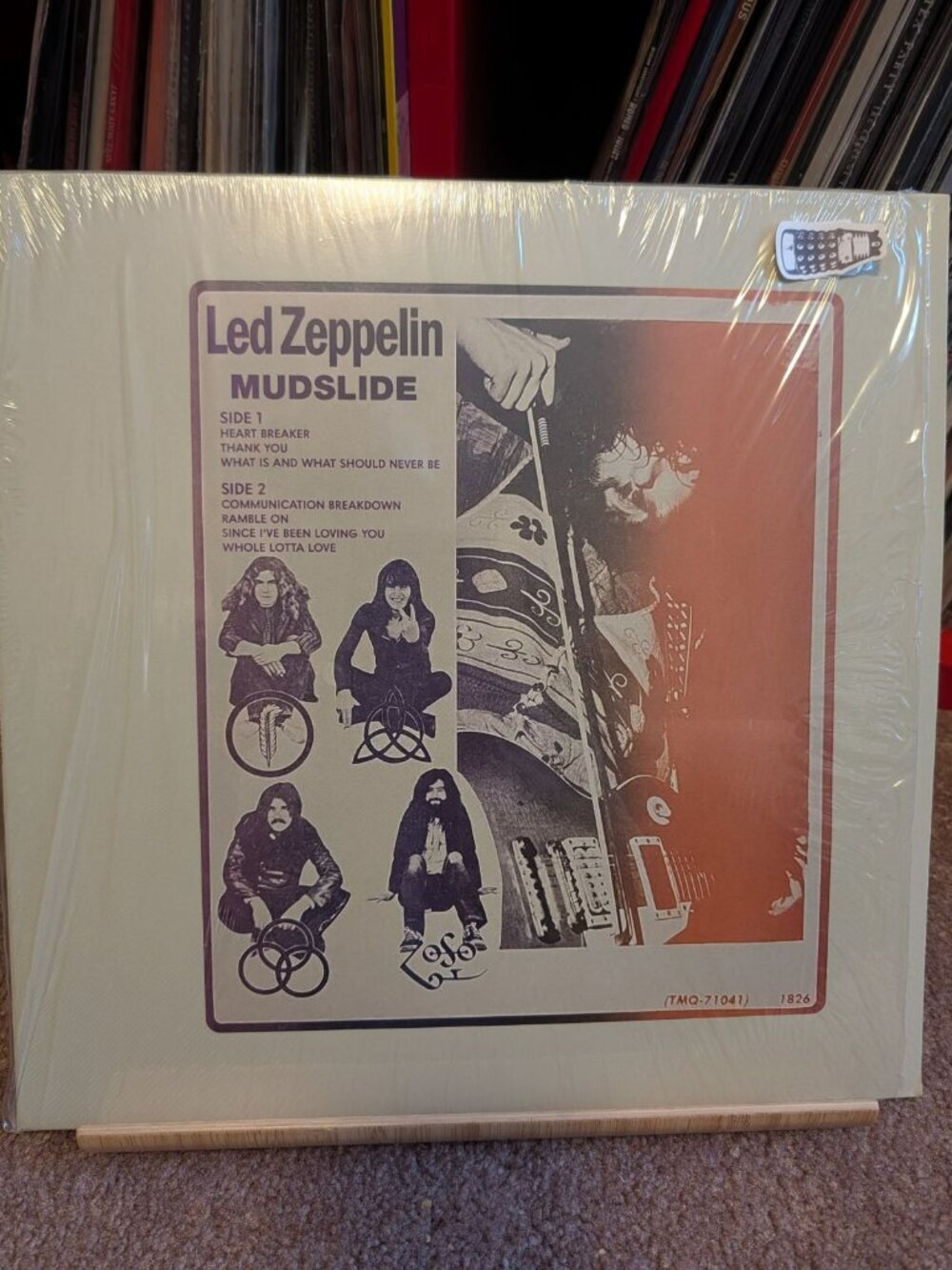 Led Zeppelin - Mudslide  Vancouver  '70 Vinyl Record